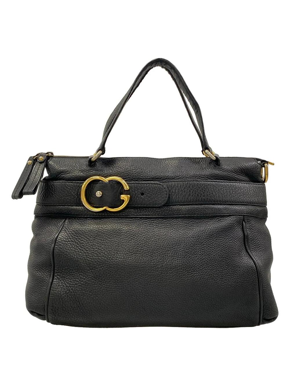 Gucci Black Leather Handbag #373469G69B